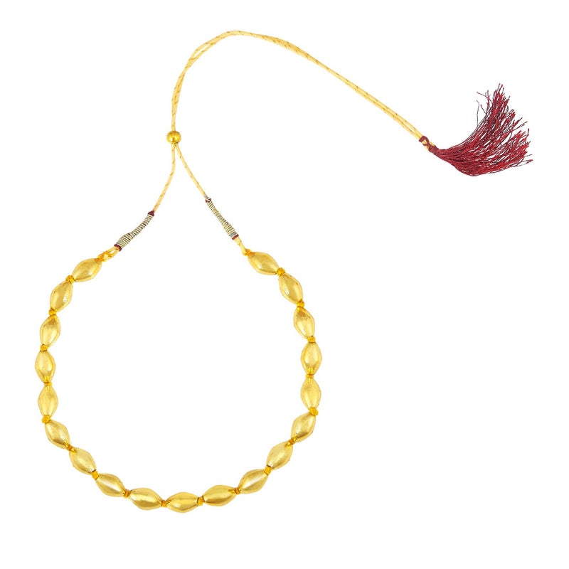 BodhaGold Plated Traditional Indan Thushi Style Necklace Jewelry for Women &(SJ_2290) - Image 2